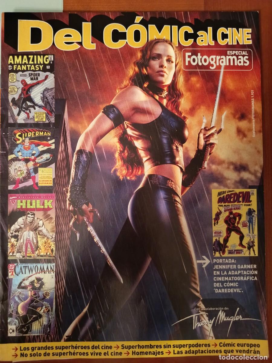 Cine: SUPLEMENTO REVISTA FOTOGRAMAS 1931 1.931 SEPTIEMBRE 2004 DEL C&Oacute;MIC AL CINE JENNIFER GARNER