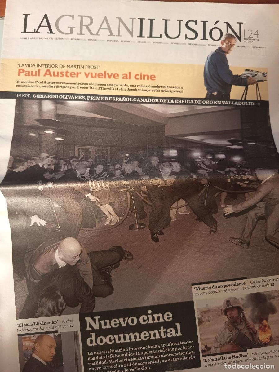 Cine: REVISTA PERI&Oacute;DICO LA GRAN ILUSI&Oacute;N CINES RENOIR 124 DICIEMBRE 2007