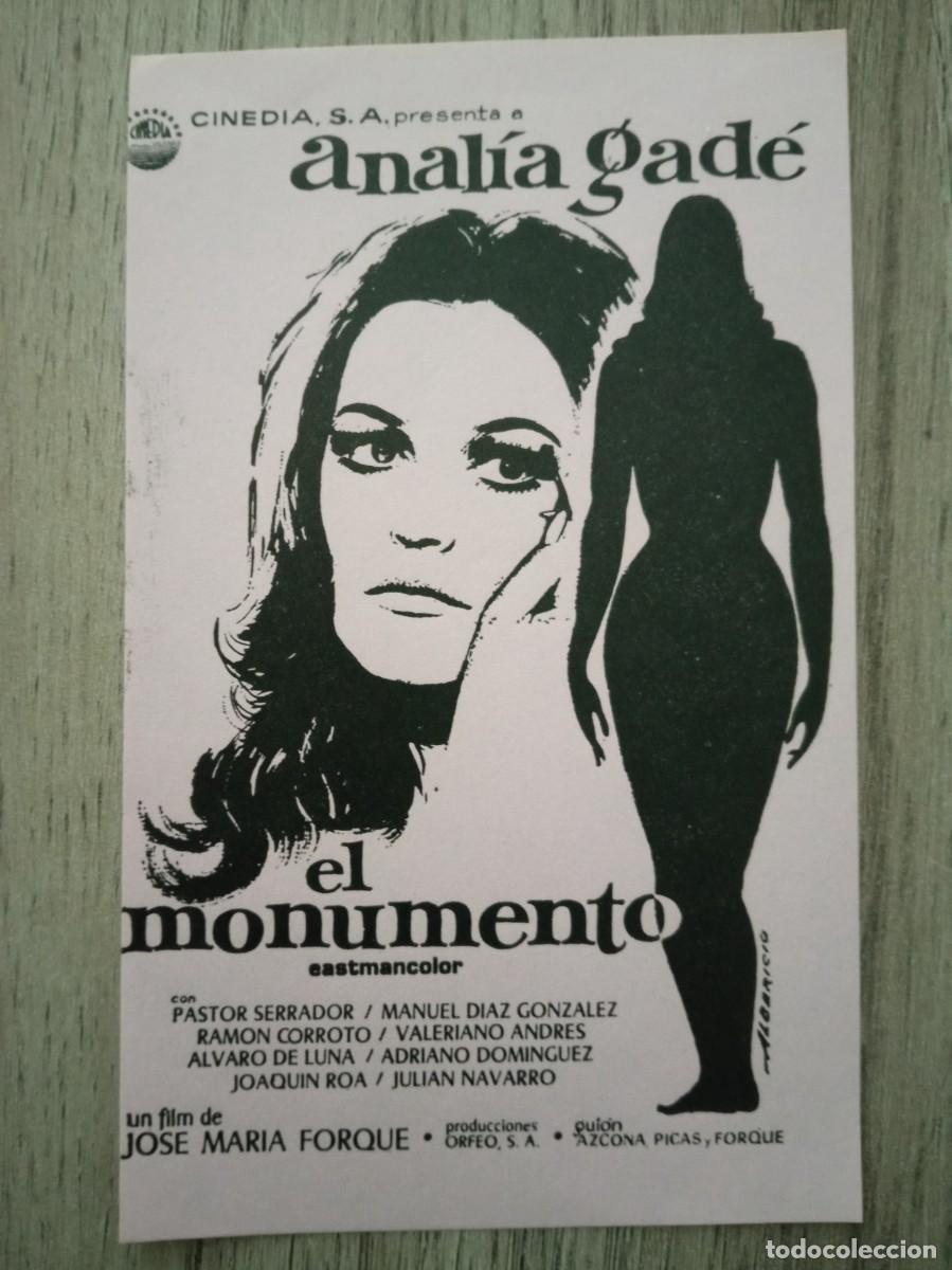 Cine: EL MONUMENTO, ANALIA GADE