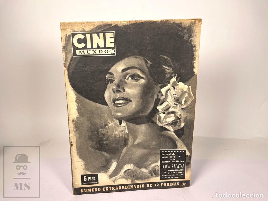 Cine: Antigua Revista de Cine - Cine Mundo / Carmen Sevilla - N&ordm; 24-30 / Agosto de 1952