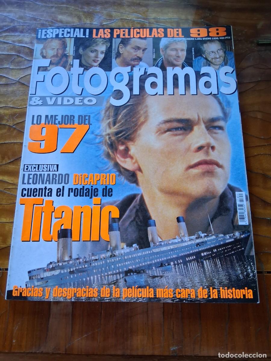 Cine: Revista fotogramas 1851 cine Titanic Leonardo DiCaprio Maribel Verdu Paul Thomas Anderson