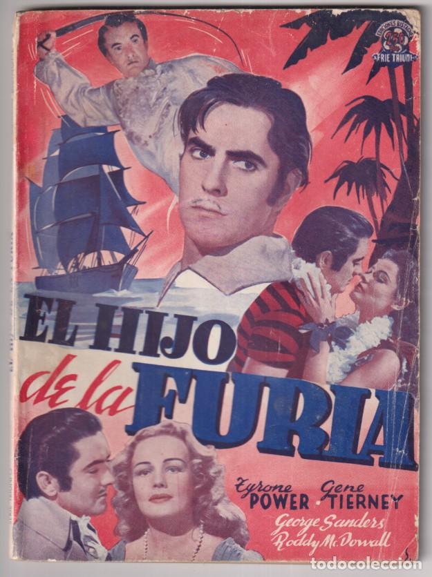 Cinema: El Hijo de la Furia de 20 Century Fox. Con Tyrone Power y Gene Tierney. Ediciones Bistagne ( 72 p&aacute;gi