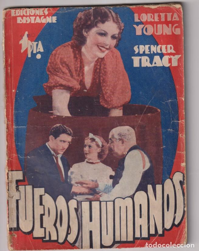 Cinema: Fueros Humanos de Columbia, Con Loretta Young y Spencer Tracy. Ediciones Bistagne. (70 p&aacute;ginas con f