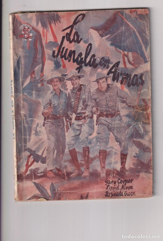 Cine: La jungla en armas de United Artists. Gary Cooper, David Niven. Foto novela de Ediciones Bistagne. (