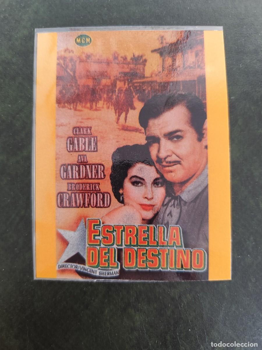 Cinema: Estrella del destino reverso Ficha t&eacute;cnica plastificado