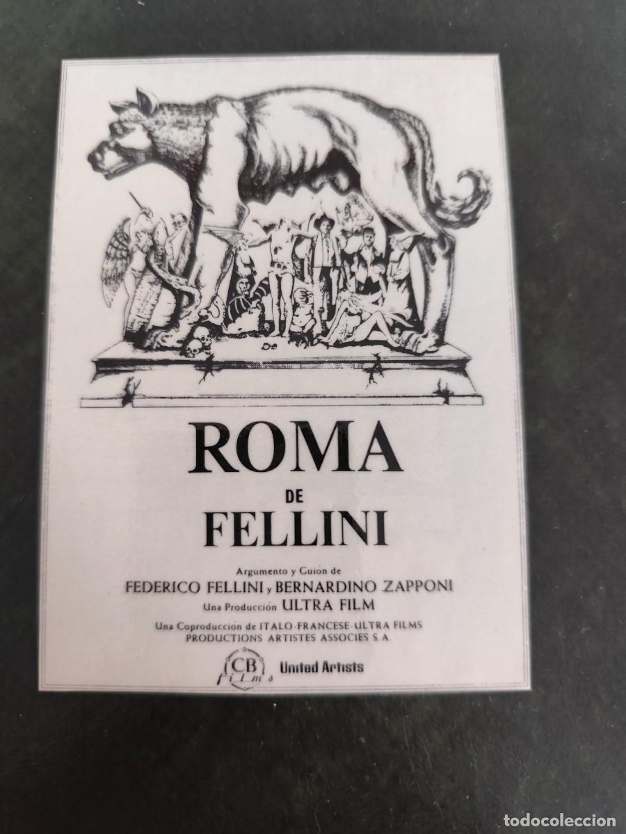 Cine: Roma de Fellini plastificado