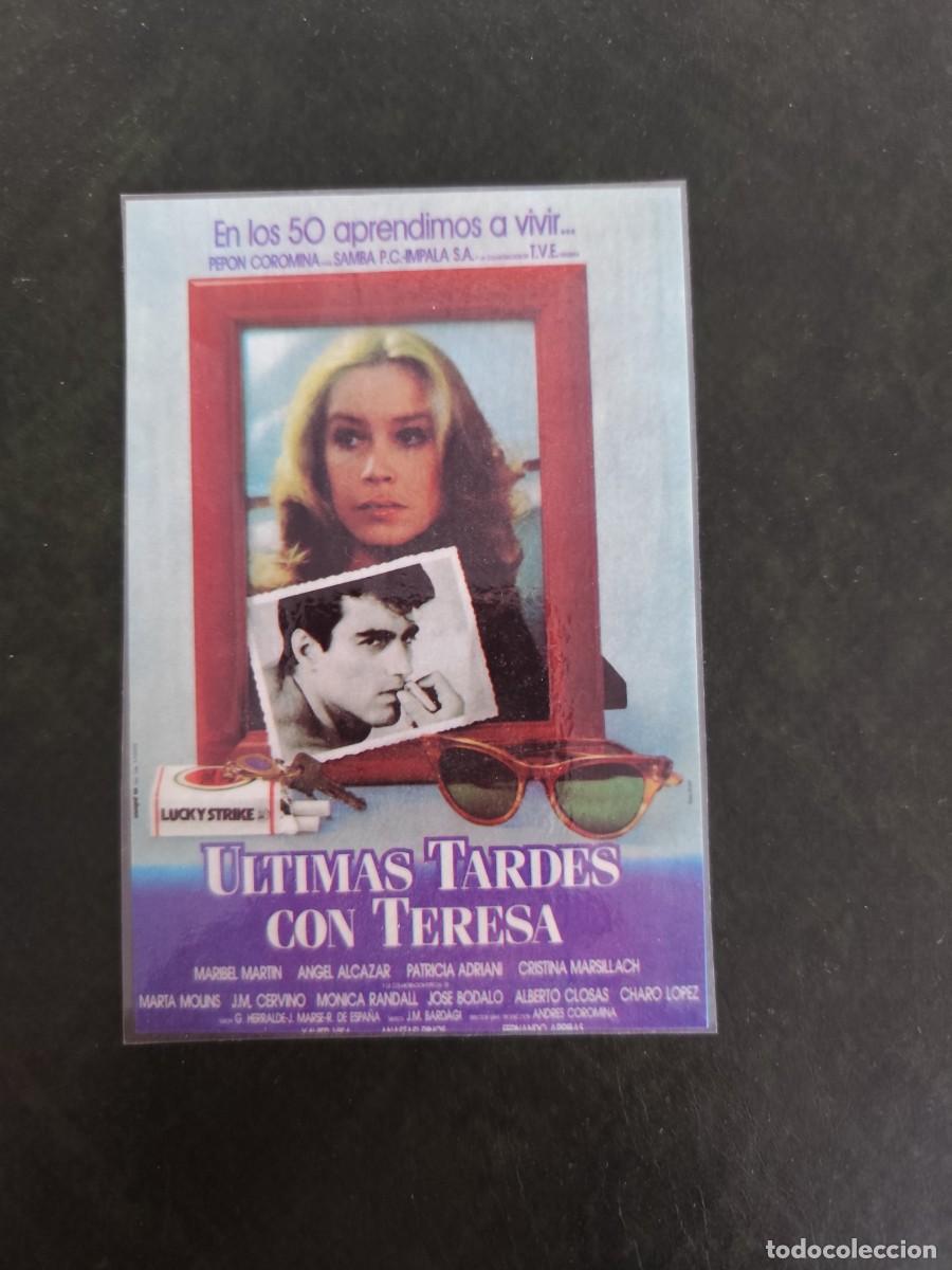 Cine: &Uacute;ltimas tardes con Teresa plastificado