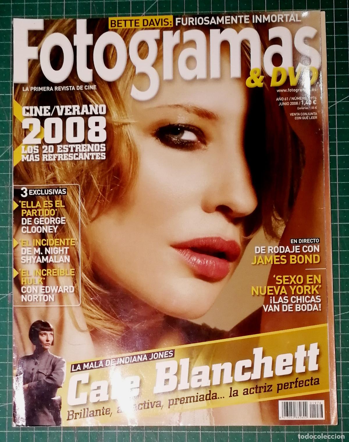 Cine: REVISTA FOTOGRAMAS. A&Ntilde;O 60. N&ordm; 1976. JUNIO 2008. - Comunicaci&oacute;n y Publicaciones, S.A.