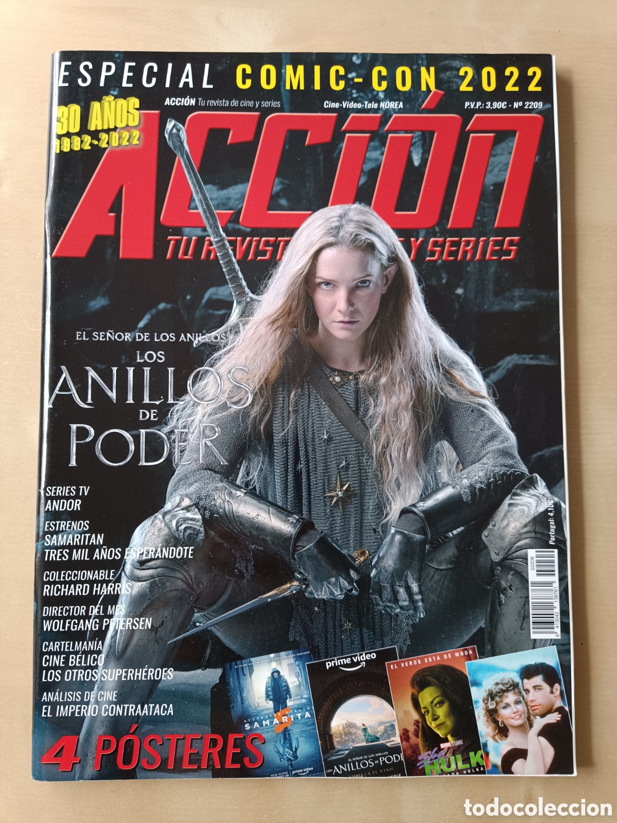 Cine: REVISTA ACCI&Oacute;N N&deg; 2209 SEPTIEMBRE 2022 EL SE&Ntilde;OR DE LOS ANILLOS LOS ANILLOS DE PODER GREASE