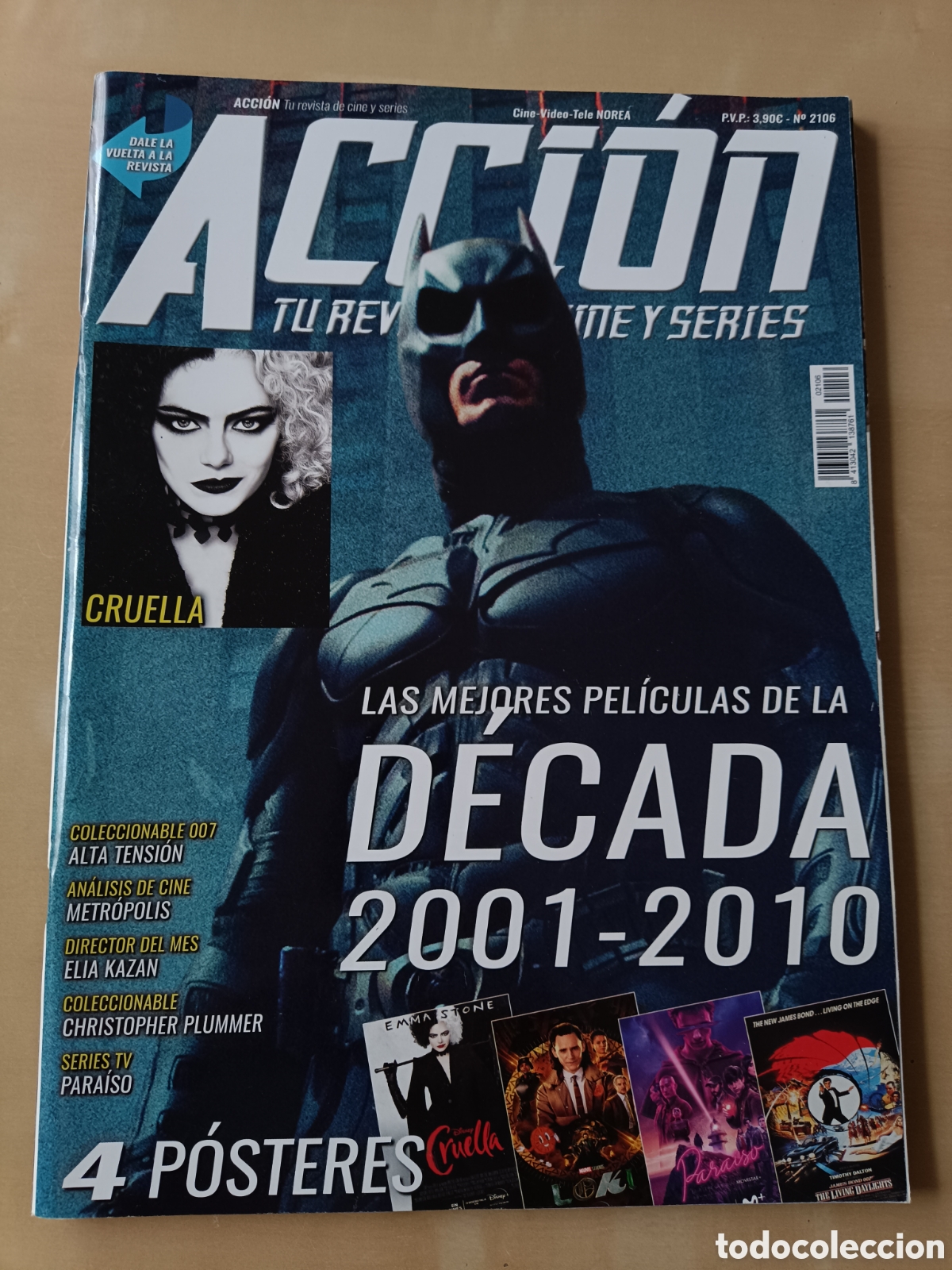 Cine: REVISTA ACCI&Oacute;N N&deg; 2106 JUNIO 2021 LAS MEJORES PEL&Iacute;CULAS DE LA D&Eacute;CADA 2001-2010 EL CABALLERO OSCURO