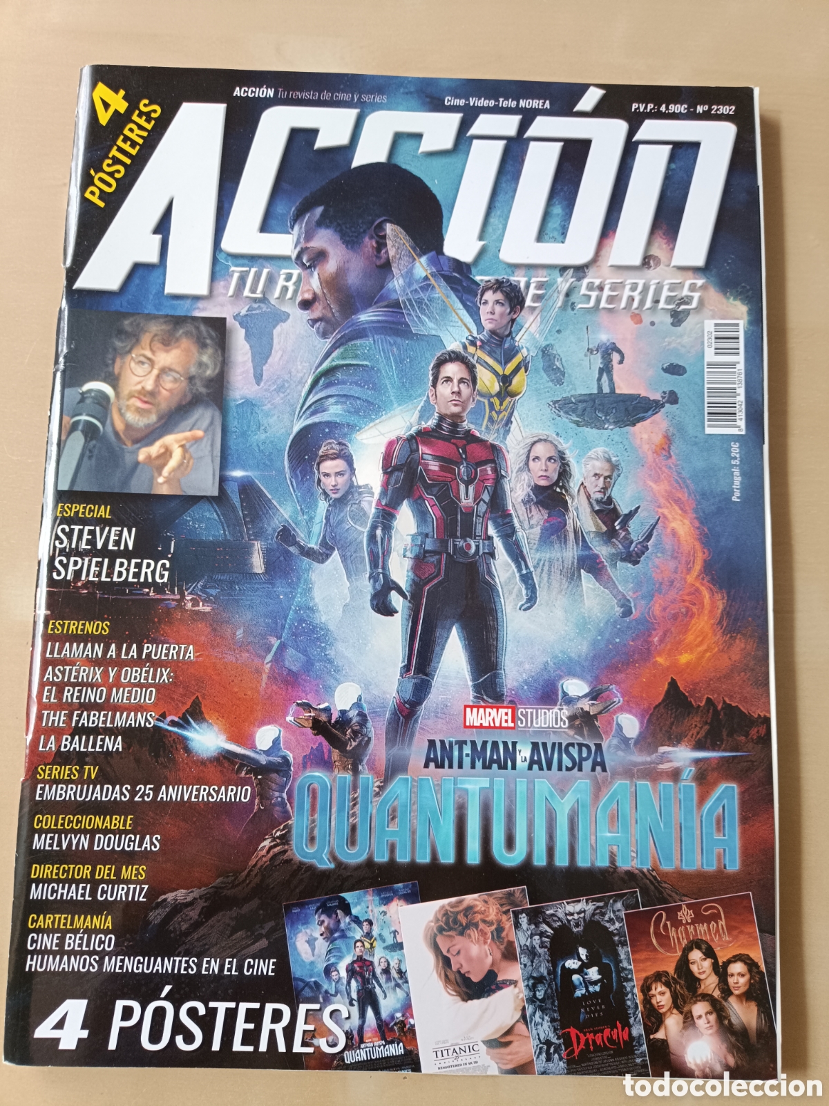 Cine: REVISTA ACCI&Oacute;N N&deg; 2302 FEBRERO 2023 QUANTOMANIA STEVEN SPIELBERG EMBRUJADAS