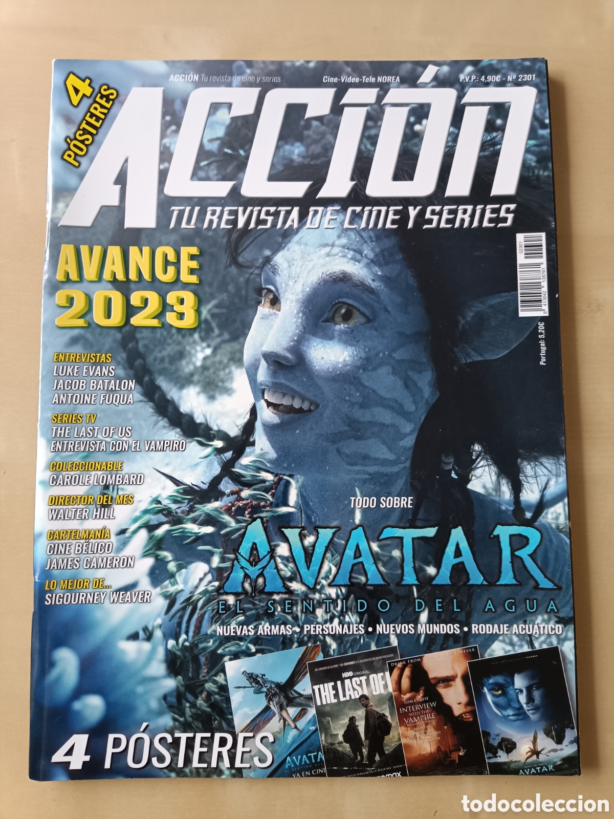 Cine: REVISTA ACCI&Oacute;N N&deg; 2301 ENERO 2023 AVATAR AVANCE 2023