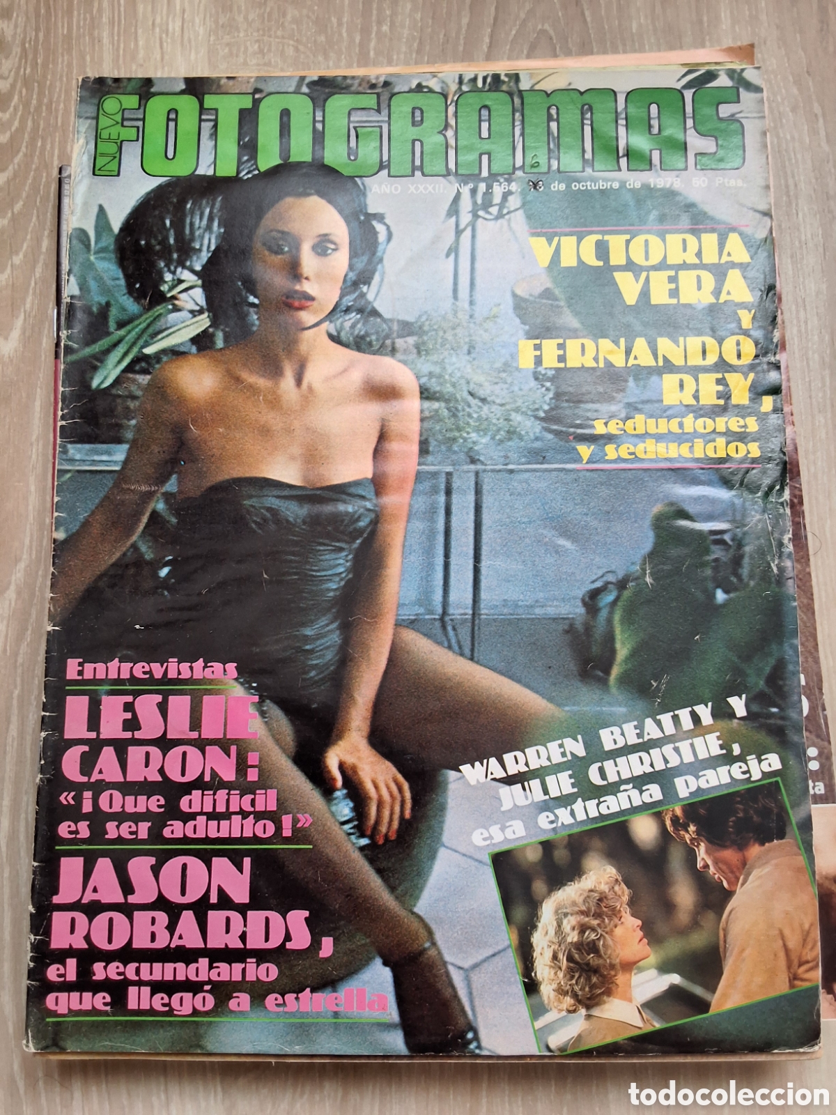 Cine: Fotogramas nuevo revista cine semanal a&ntilde;o 1978 octubre Victoria Vera