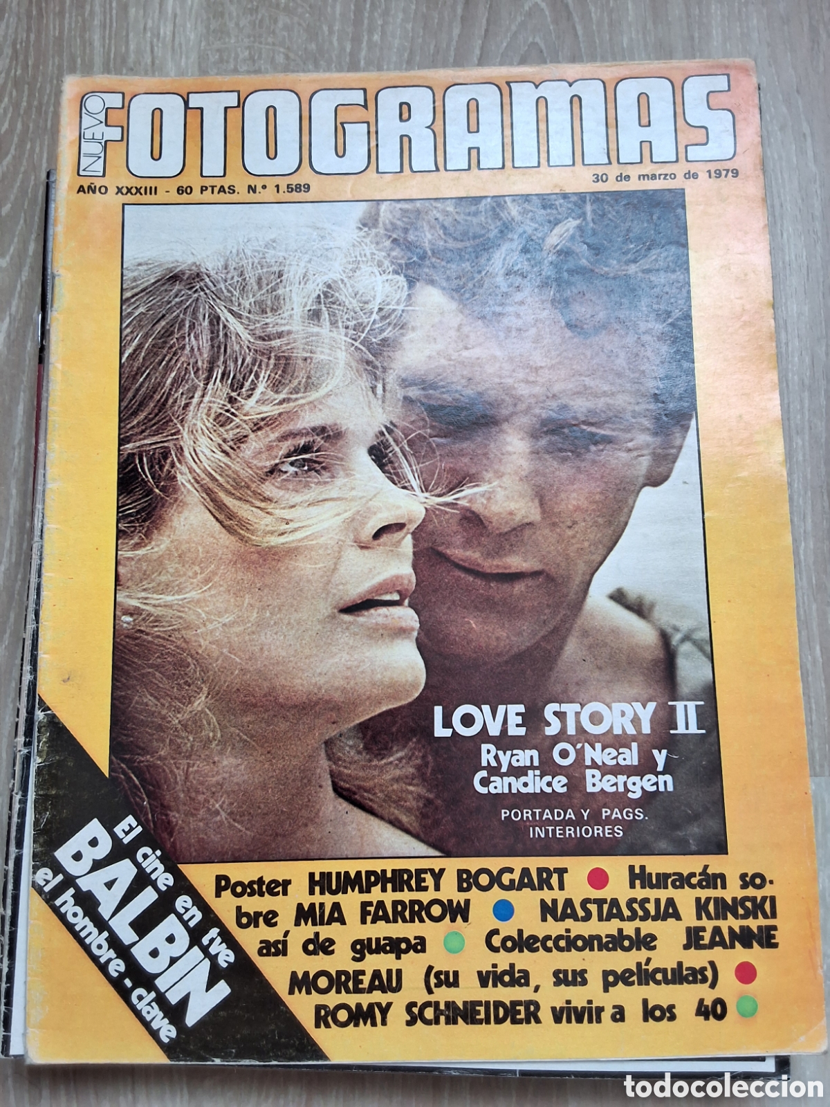 Cine: Fotogramas nuevo revista cine semanal a&ntilde;o 1979 marzo 30 Candice Bergen incluye p&oacute;ster