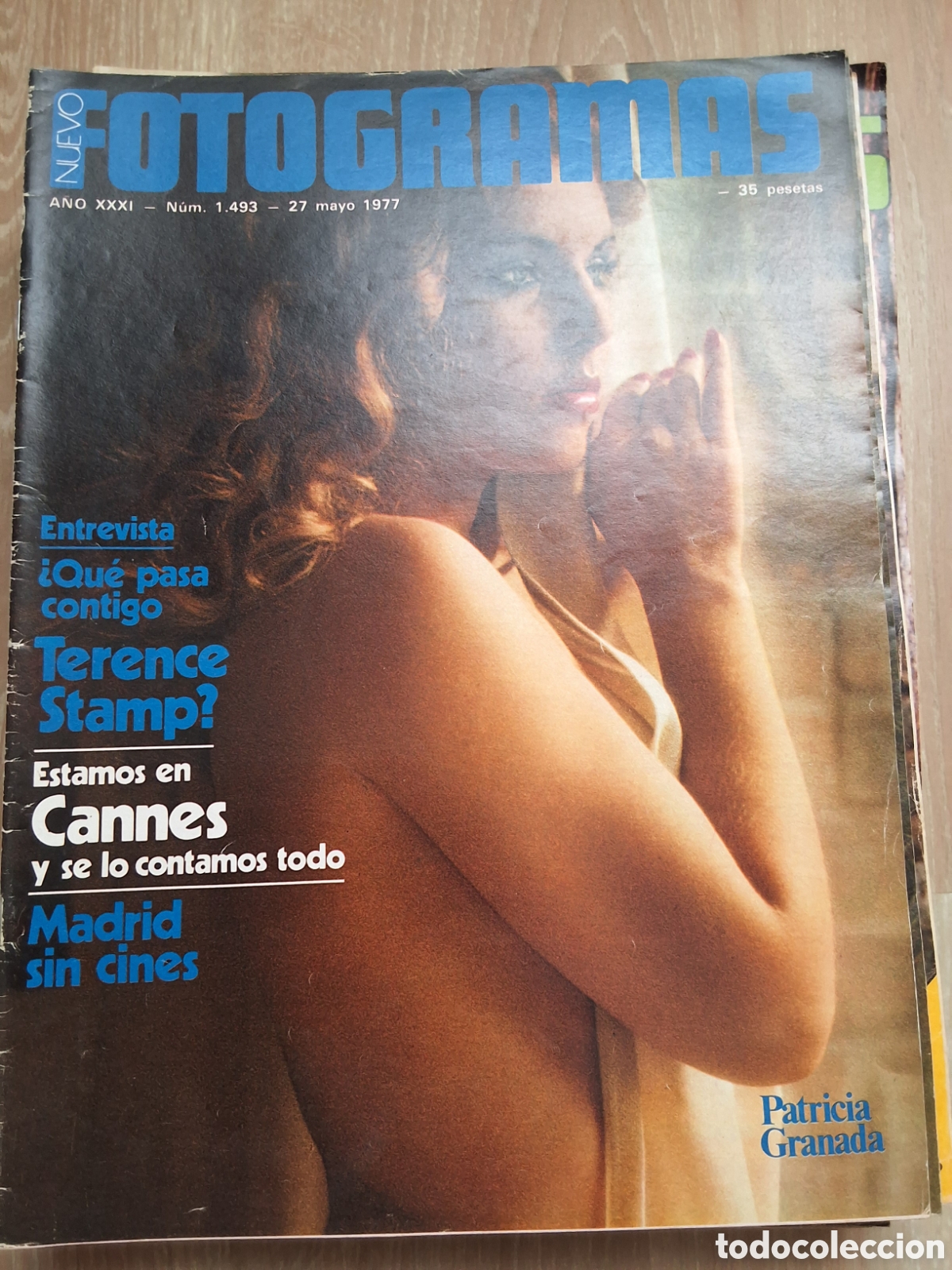 Cine: Fotogramas nuevo revista cine semanal a&ntilde;o 1977 mayo 27 Patricia Granada