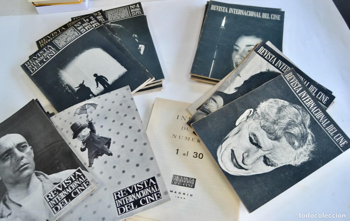 Cine: Atractivo lote de 24 &rdquo;Revista Internacional de Cine&rdquo;. (Primeros n&uacute;meros). 1952-1963. Buen estado.