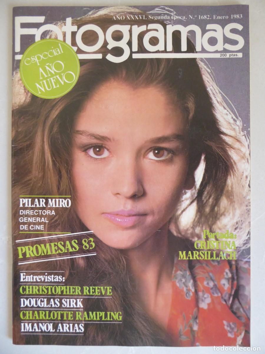 Cine: Fotogramas 1682 (1983) Cristina Marsillach-Christopher Reeve-Douglas Sirk-Charlotte Rampling