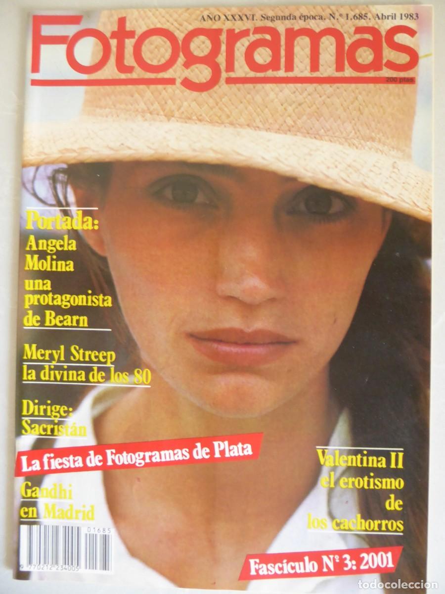 Cine: Fotogramas 1685 (1983) &Aacute;ngela Molina-Meryl Streep-Jos&eacute; Sacrist&aacute;n-Stanley Kubrik-Xavier Cugat