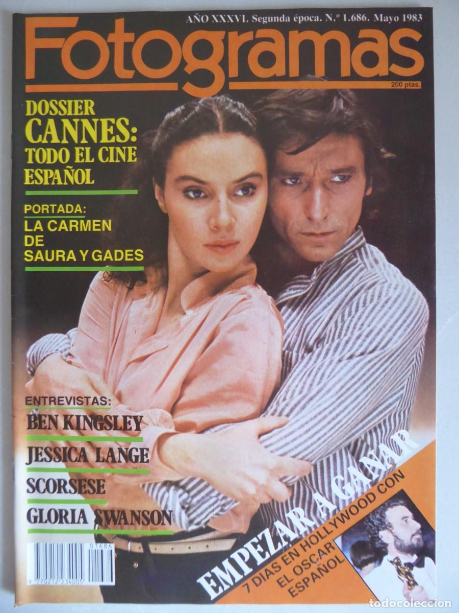 Cine: Fotogramas 1686 (1983) Gades y Laura del Sol-Jessica Lange-Ben Kingsley-Scorsese-Jos&eacute; Luis Garci