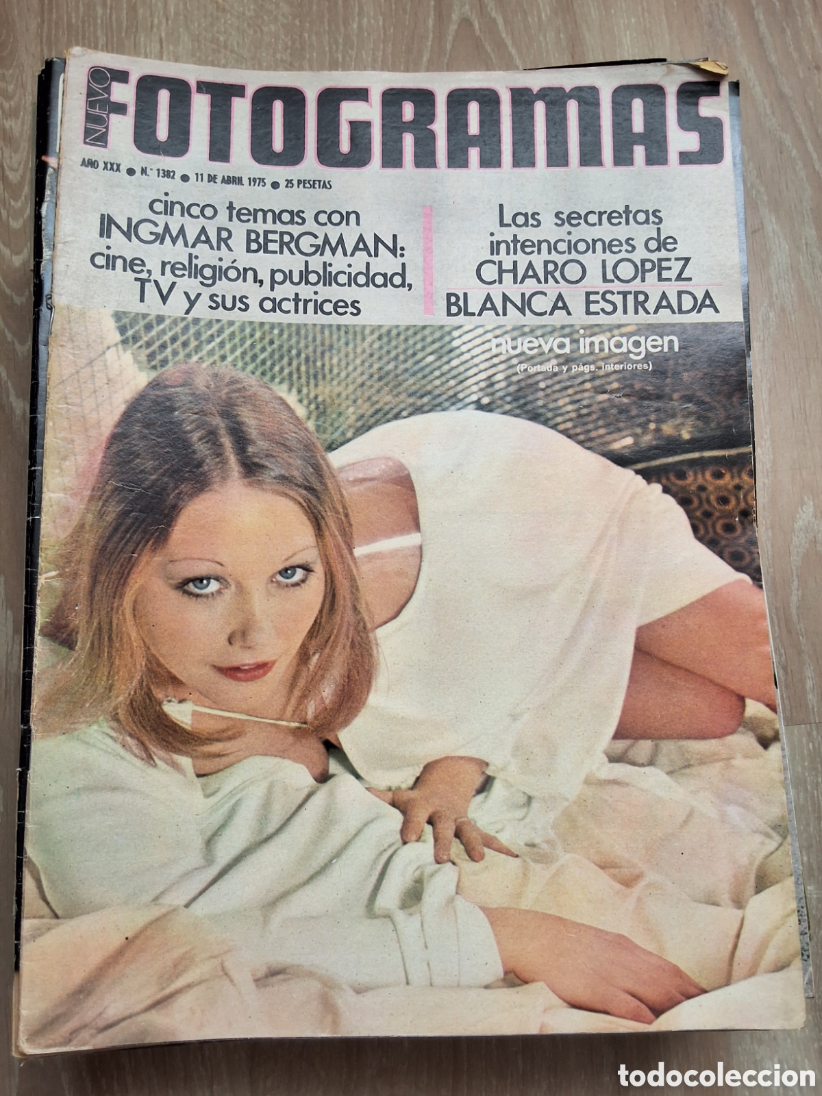 Cine: Fotogramas nuevo revista cine semanal a&ntilde;o 1975/4/11 Blanca Estrada Charo L&oacute;pez