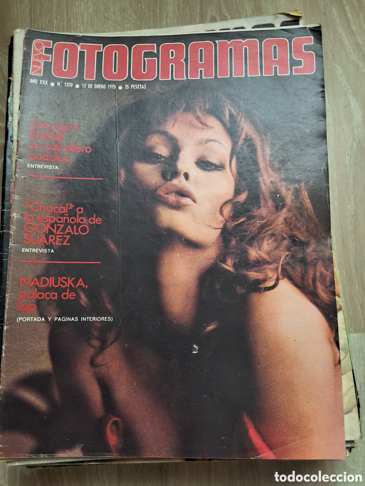 Cine: Fotogramas nuevo revista cine semanal a&ntilde;o 1975/1/17 Nadiuska