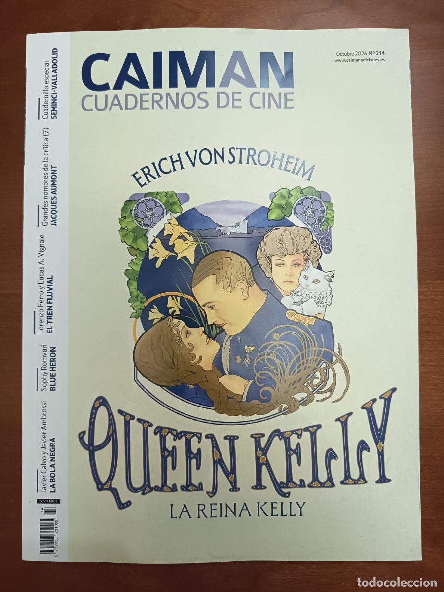 Cine: REVISTA CAIM&Aacute;N CUADERNOS DE CINE 214 OCTUBRE 2026 - LA BOLA NEGRA LOS JAVIS REINA KELLY VON STROHEIM
