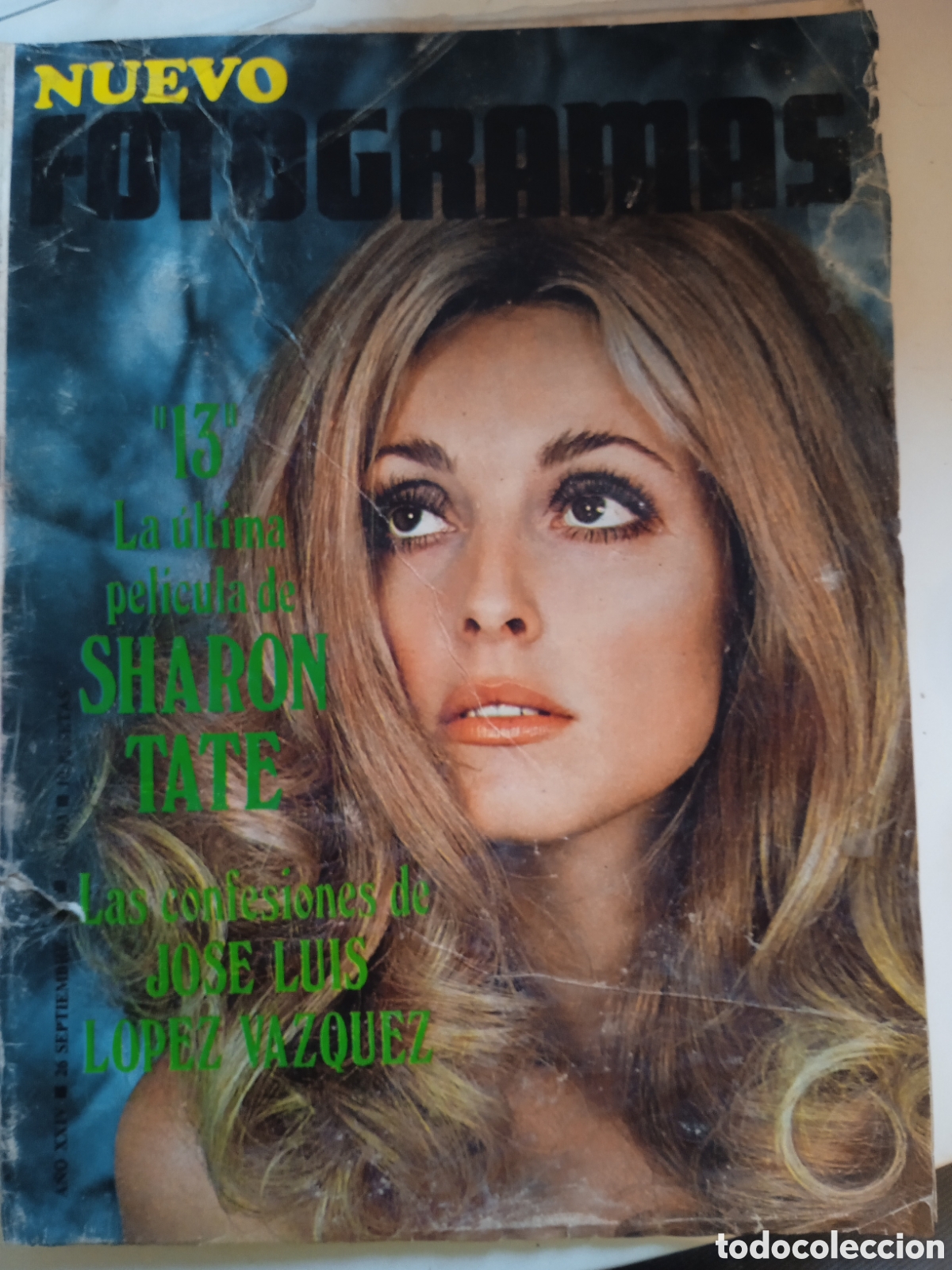 Cine: Nuevo Fotogramas 1093 Sharon Tate Truffaut Jacqueline Bisset L&oacute;pez V&aacute;zquez Patty Shepard