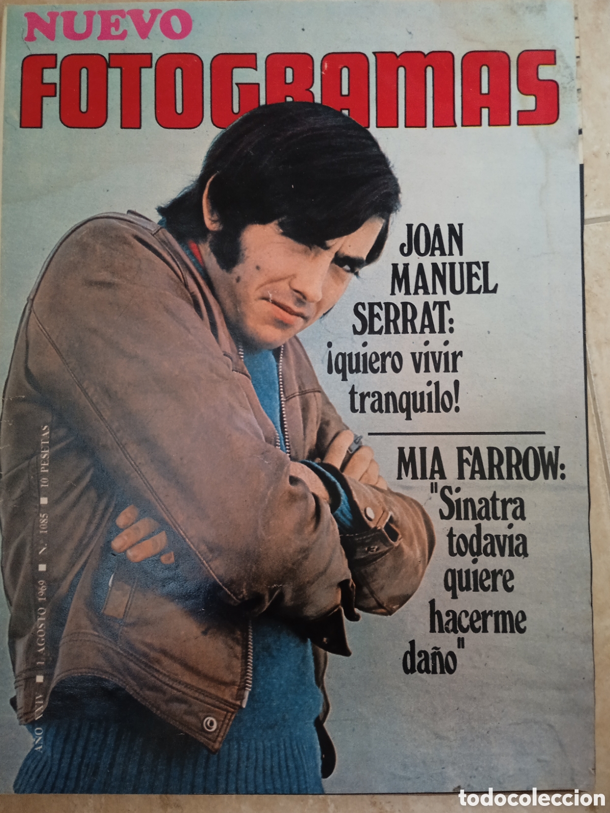 Cine: Nuevo Fotogramas 1085 Joan Manuel Serrat Mia Farrow