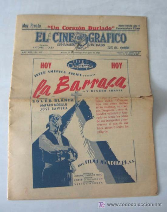 Cine: EL CINE GRAFICO 29 .. julio 1945