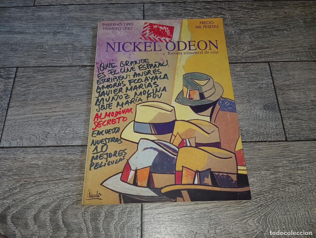 Cine: Revista Nickel Odeon Numero 1 Invierno 1995 Pedro Almod&oacute;var