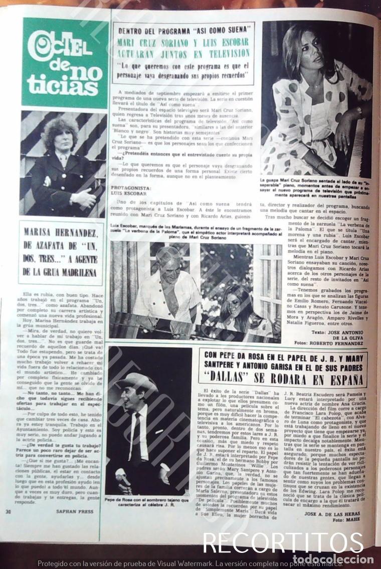 Cine: mari cruz soriano luis escobar pepe da rosa jr marisa hernandez azafata del un dos tres 1 2 3