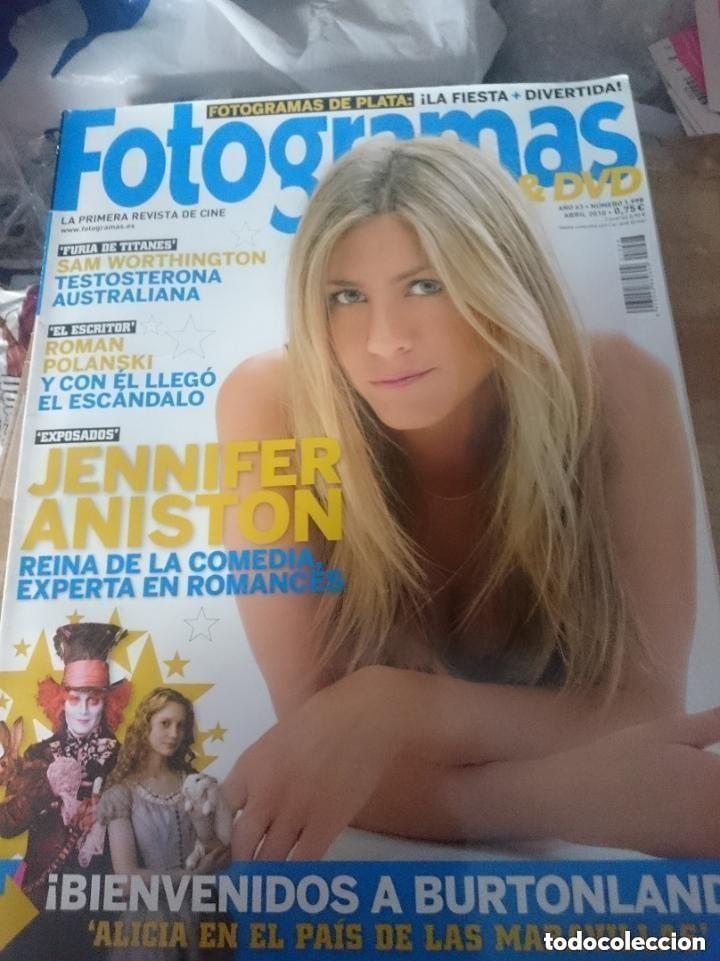 Cine: FOTOGRAMAS N 1998 - ABRIL 2010 - JENNIFER ANISTON - ROMAN POLANSKI - SAM WORTHINGTON Furia de Titan