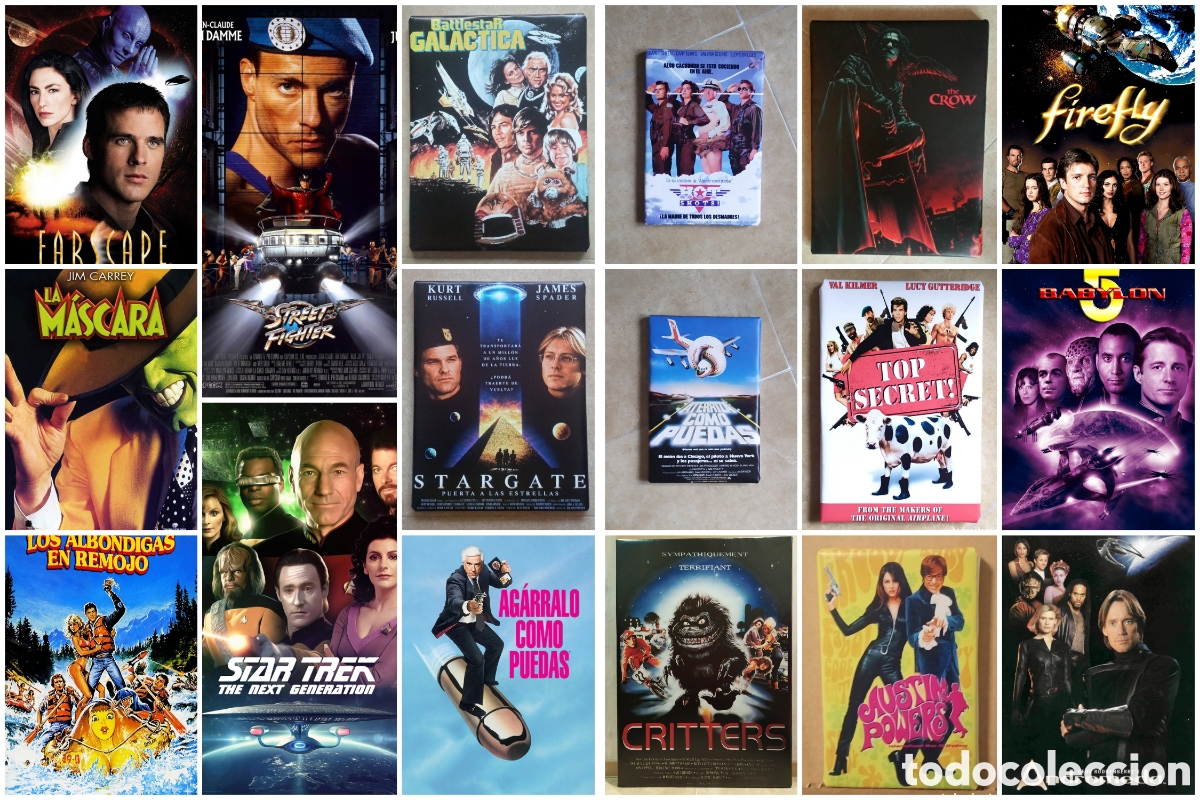 Cine: Lote de 17 cuadros de CINE