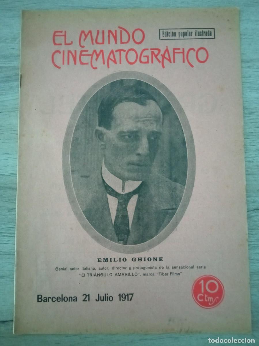 Cine: EL MUNDO CINEMATOGRAFICO, N&ordm; 7, 21 DE JULIO DE 1917