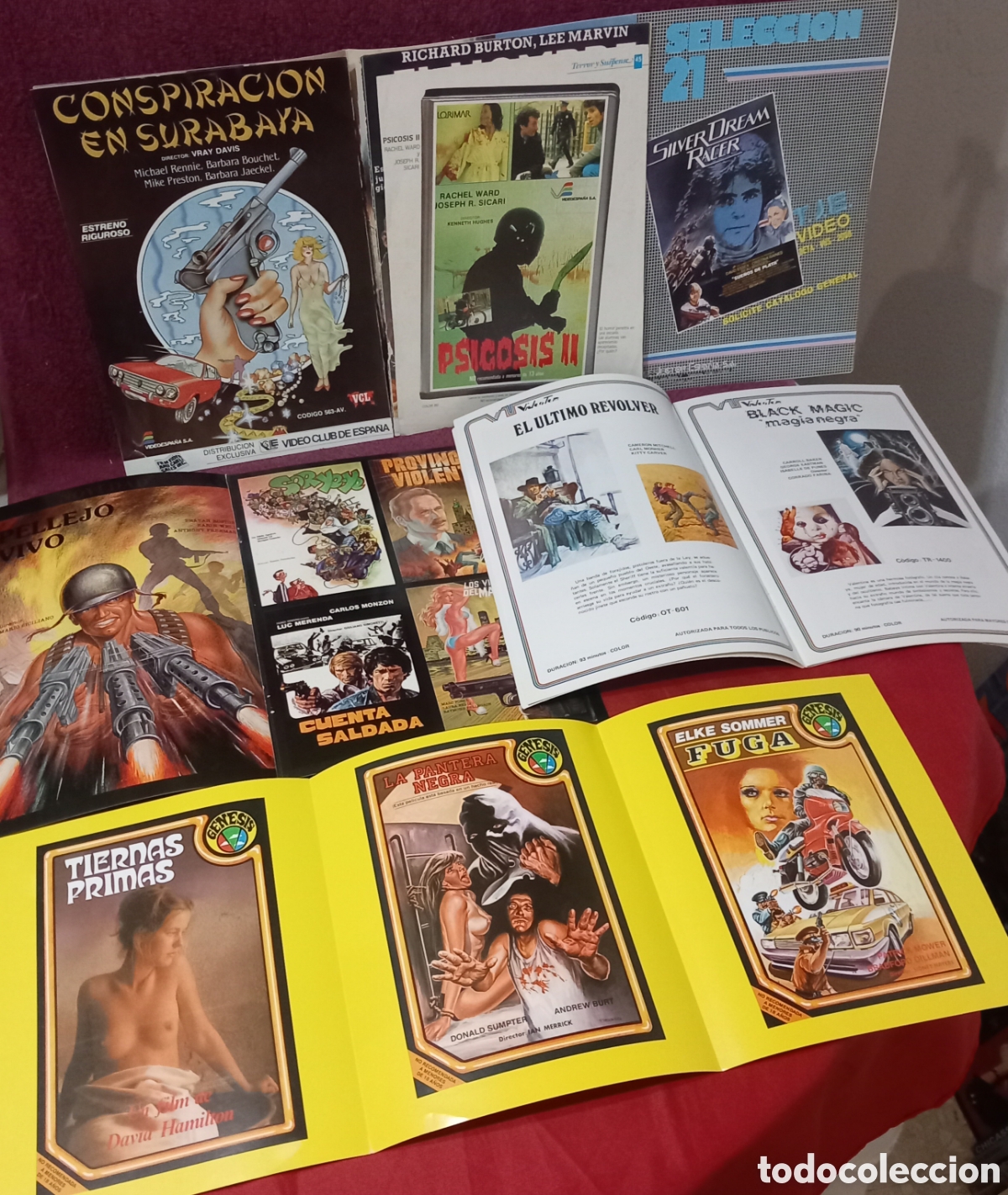 Cine: 5&times;CATALOGOS DE PELICULAS:VIDEOESPA&Ntilde;A+GENESIS+APV+VIALEOTER+SELECCION 21