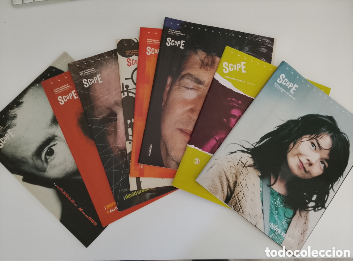 Cine: Scope (Revistas de Cine 8 n&uacute;meros) sueltos se venden a 9,00&euro; menos el N&deg; 00 que se vende a 11,00&euro;