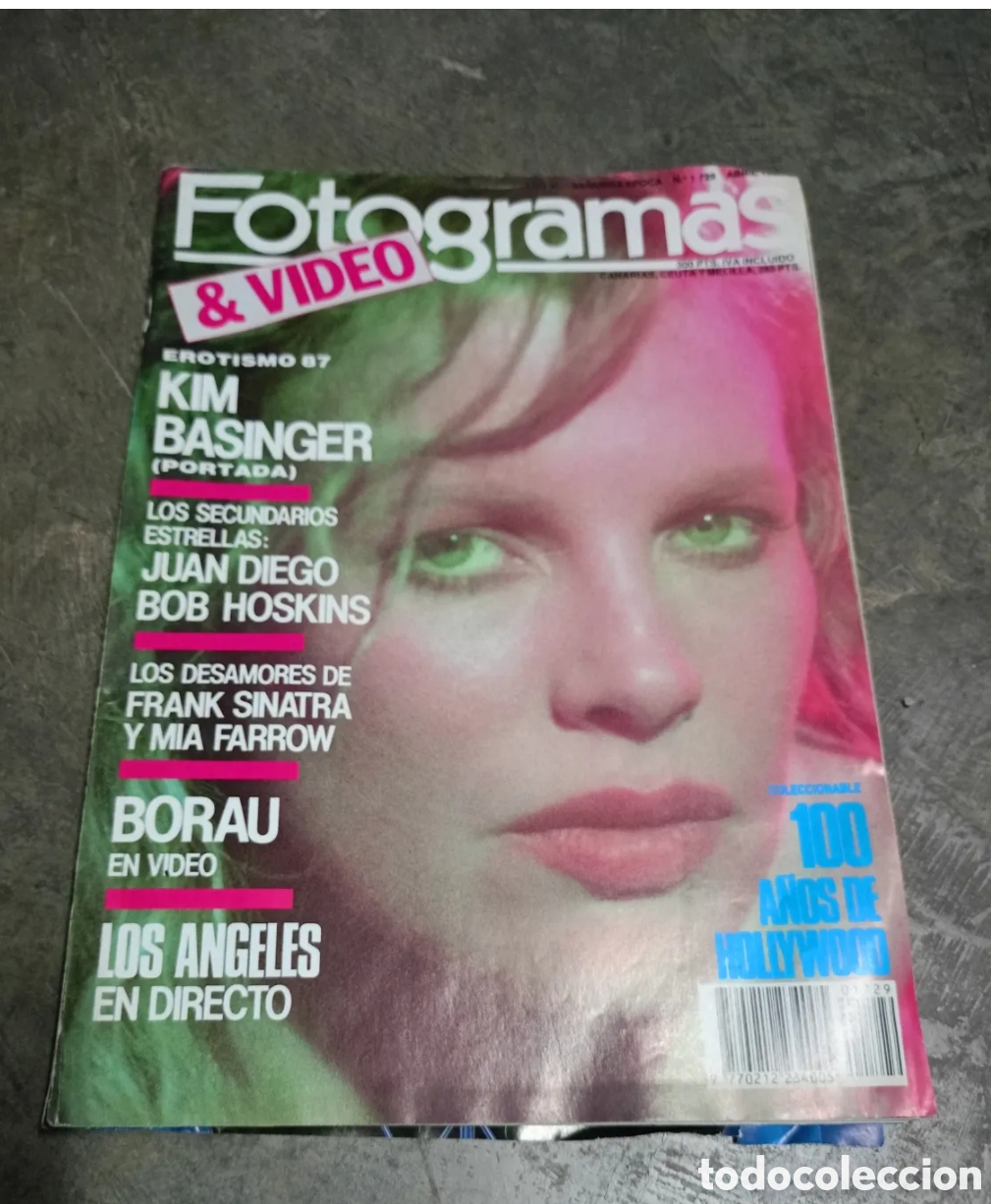 Cinema: FOTOGRAMAS N 1729 - ABRIL 87 - KIM BASINGER - FRANK SINATRA - MIA FARROW