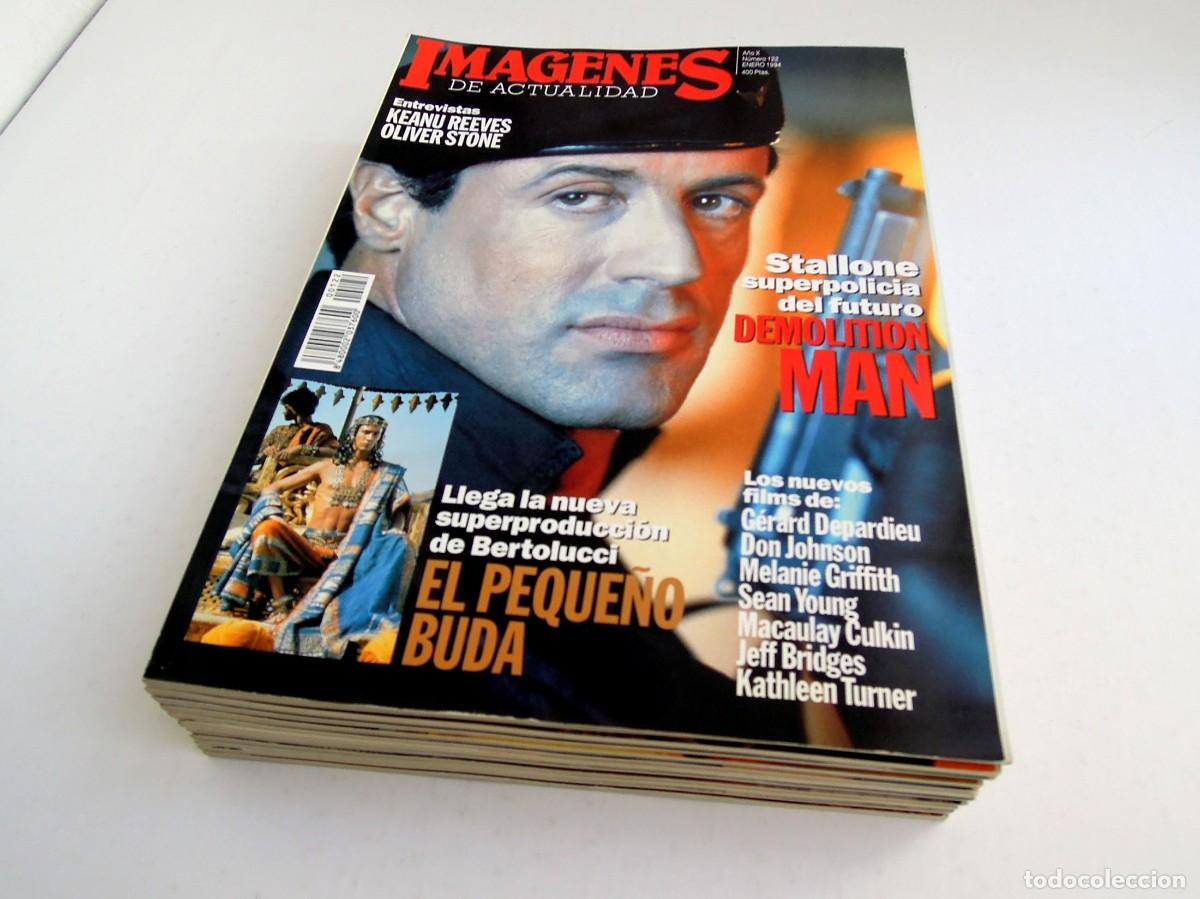 Cinema: Im&aacute;genes de Actualidad - Lote de 11 revistas, a&ntilde;o 1994 (a&ntilde;o X) completo - VG+/EX