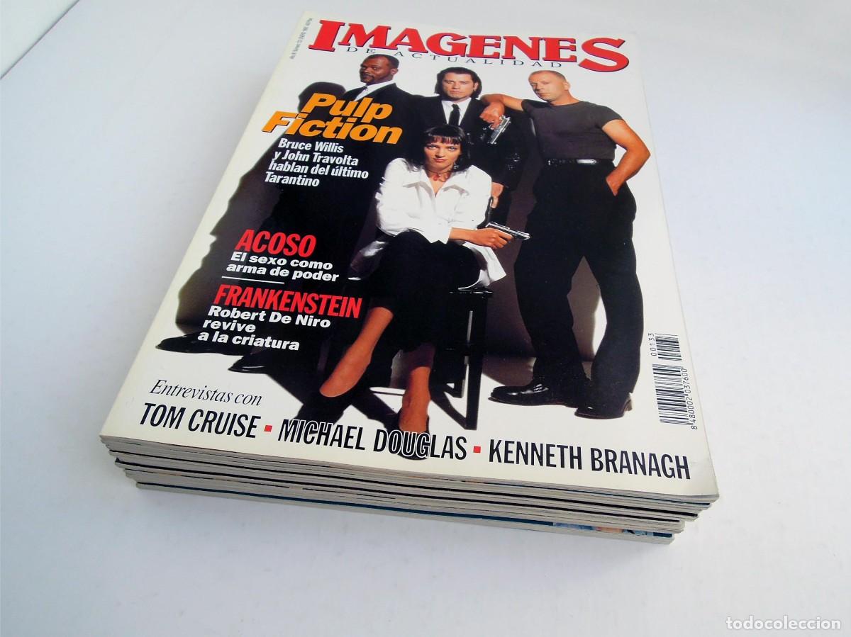Cinema: Im&aacute;genes de Actualidad - Lote de 10 revistas, a&ntilde;o 1995 (de enero/noviembre) A&ntilde;o XI - VG+/EX