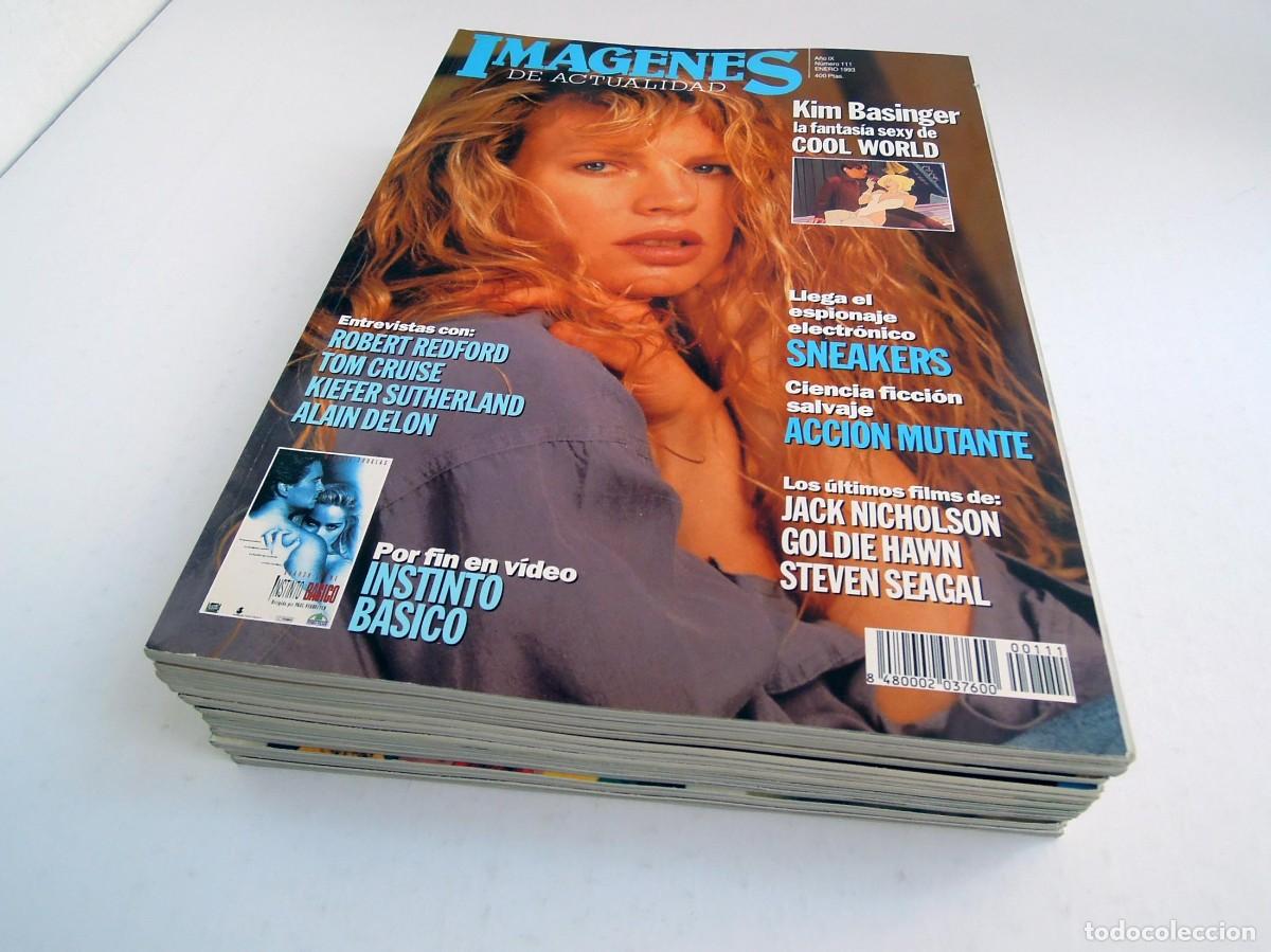Cinema: Im&aacute;genes de Actualidad - Lote de 11 revistas, a&ntilde;o 1993 (enero/diciembre) A&ntilde;o IX - VG+/EX