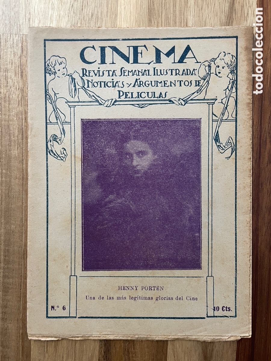 Cine: Cinema. Revista de noticias y argumentos de pel&iacute;cula. N&uacute;mero seis. A&ntilde;os 20.