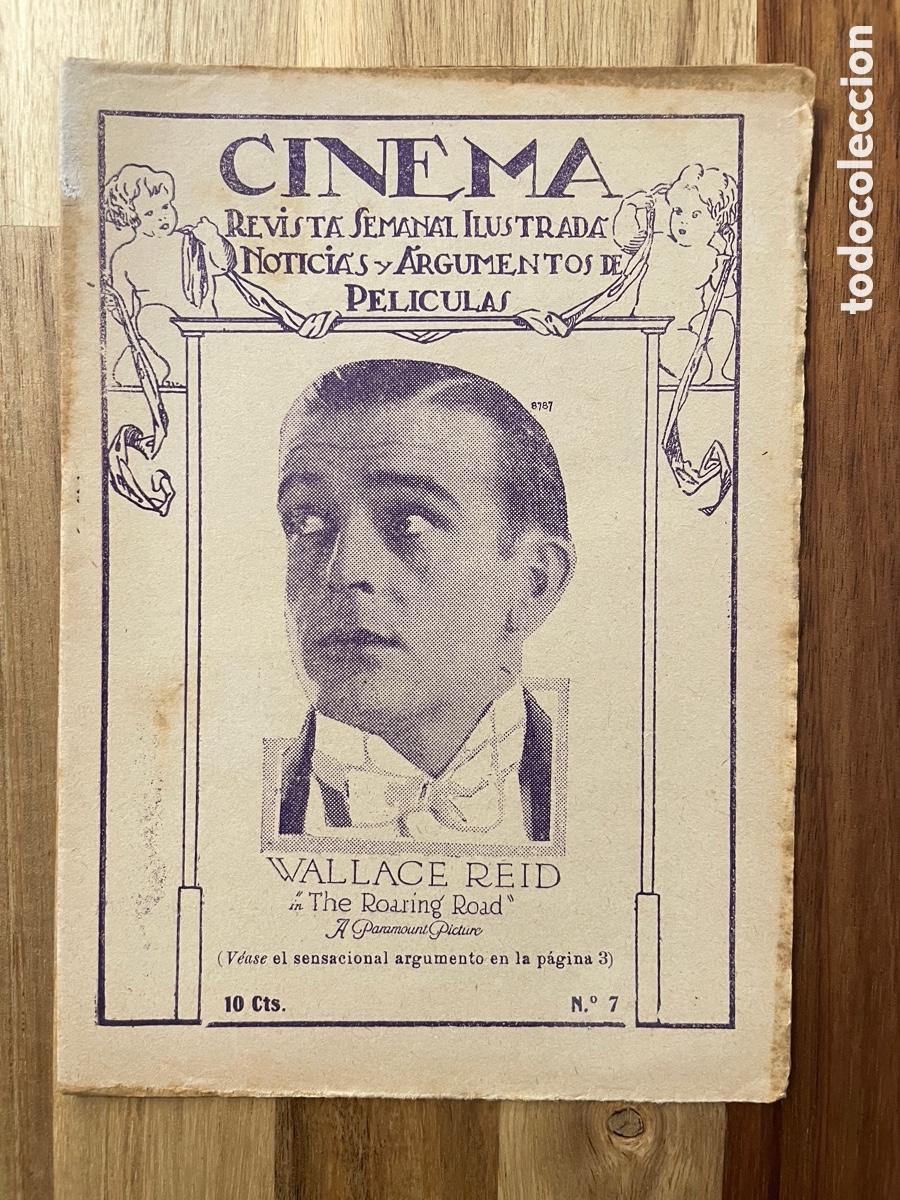 Cine: Cinema. Revista de noticias y argumentos de pel&iacute;cula. N&uacute;mero siete. A&ntilde;os 20.