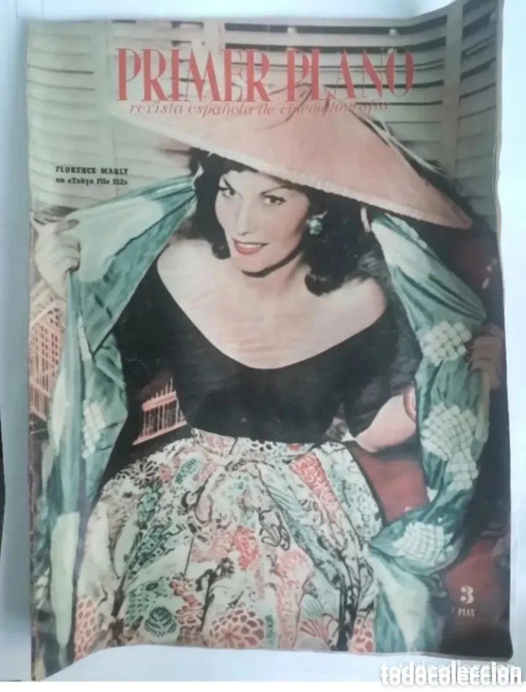 Kino: Primer plano revista espa&ntilde;ola de cinematografia Rita Hayworth en Espa&ntilde;a