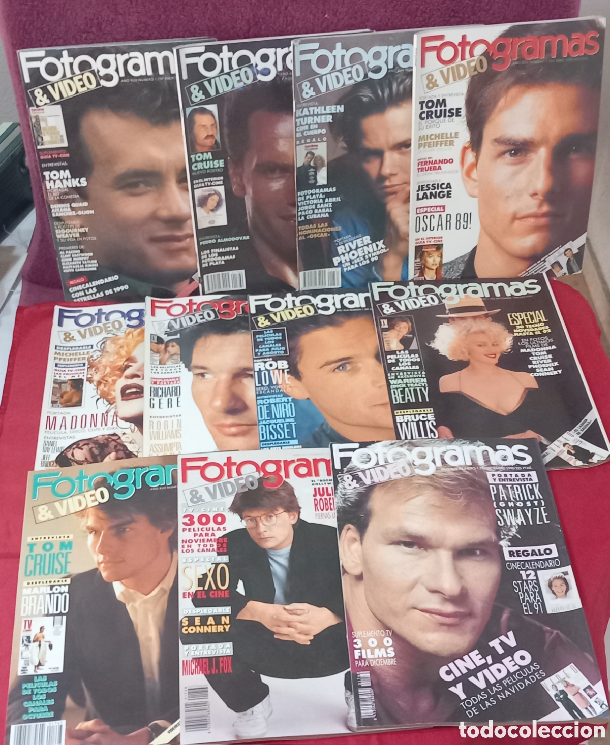 Cinema: 11&times;REVISTAS FOTOGRAMAS A&Ntilde;O 1990(POCAS SE&Ntilde;ALES)