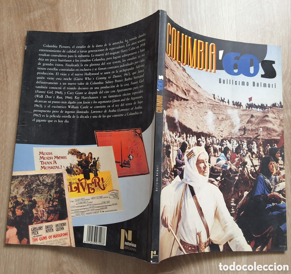 Cine: Columbia libro revista resumen a&ntilde;os 60s de Guillermo Belmori
