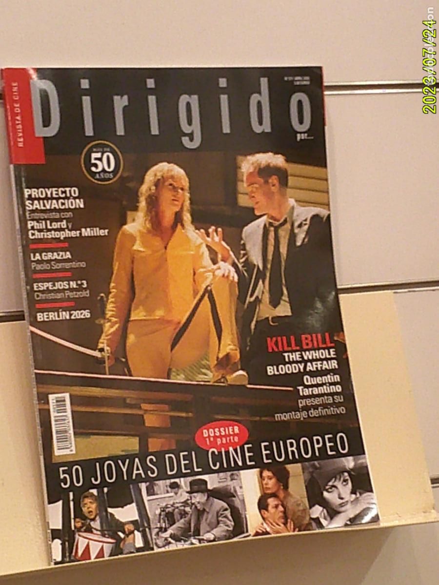 Cinema: REVISTA DIRIGIDO POR... N&ordm; 571 ABRIL 2026 50 JOYAS DEL CINE EUROPEO DOSSIER 1&ordf; PARTE
