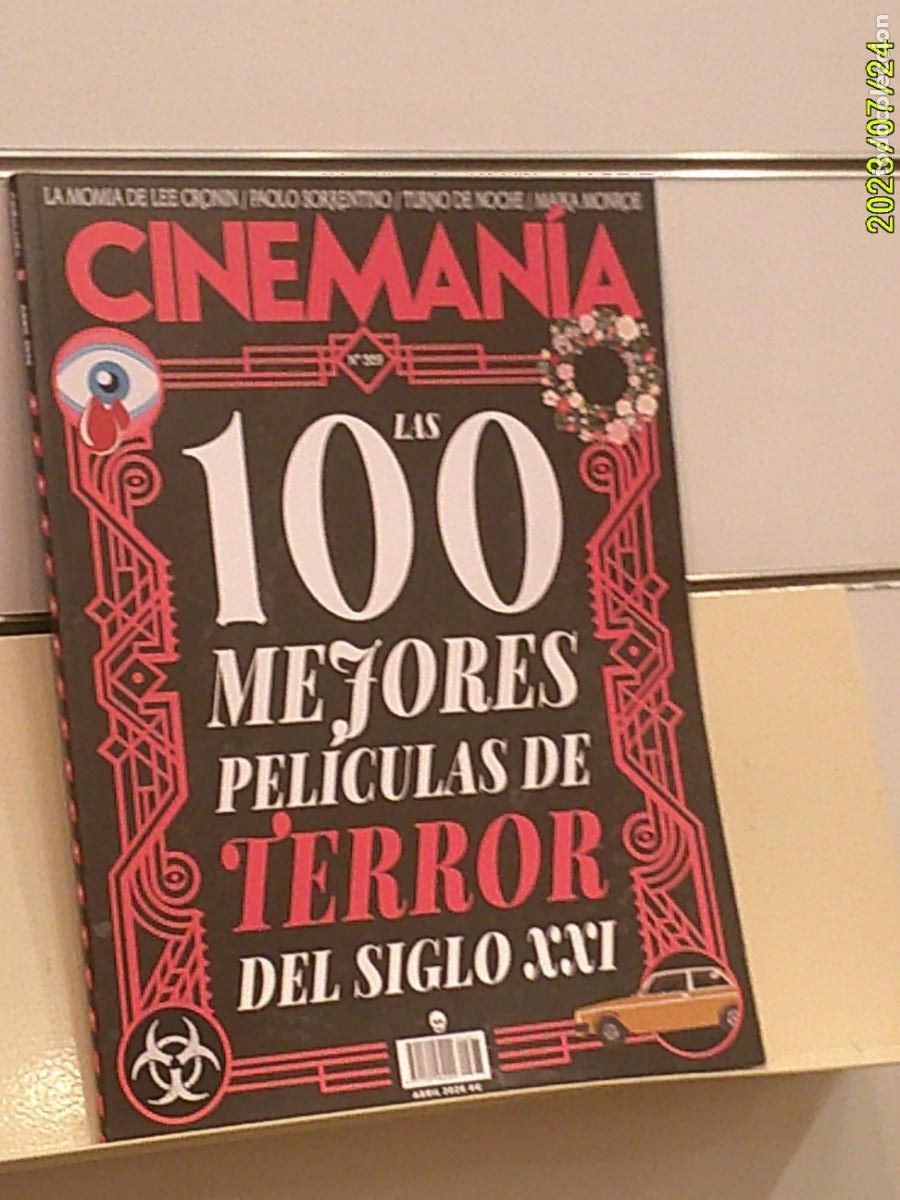 Cinema: REVISTA CINEMANIA N&ordm; 367 ABRIL 2026 LAS 100 MEJORES PELICULAS DE TERROR DEL SIGLO XXI