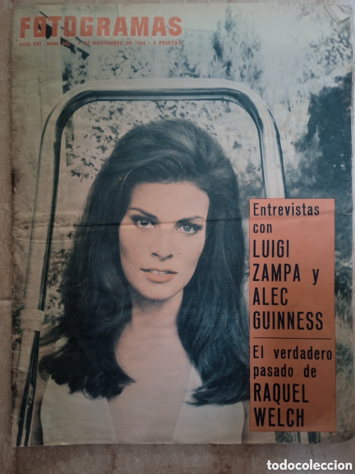 Cinema: Fotogramas 942 Raquel Welch Alec Guinnes Juan Luis Galiardo Apartamento para 3