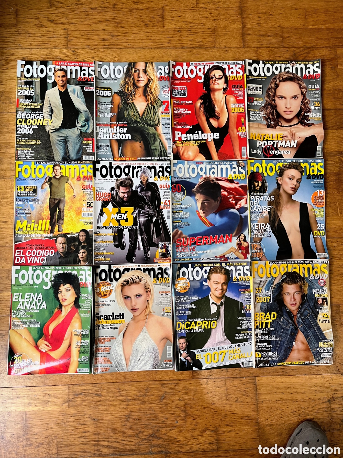 Cine: Lote Revistas Fotogramas a&ntilde;o 2006 entero con suplementos