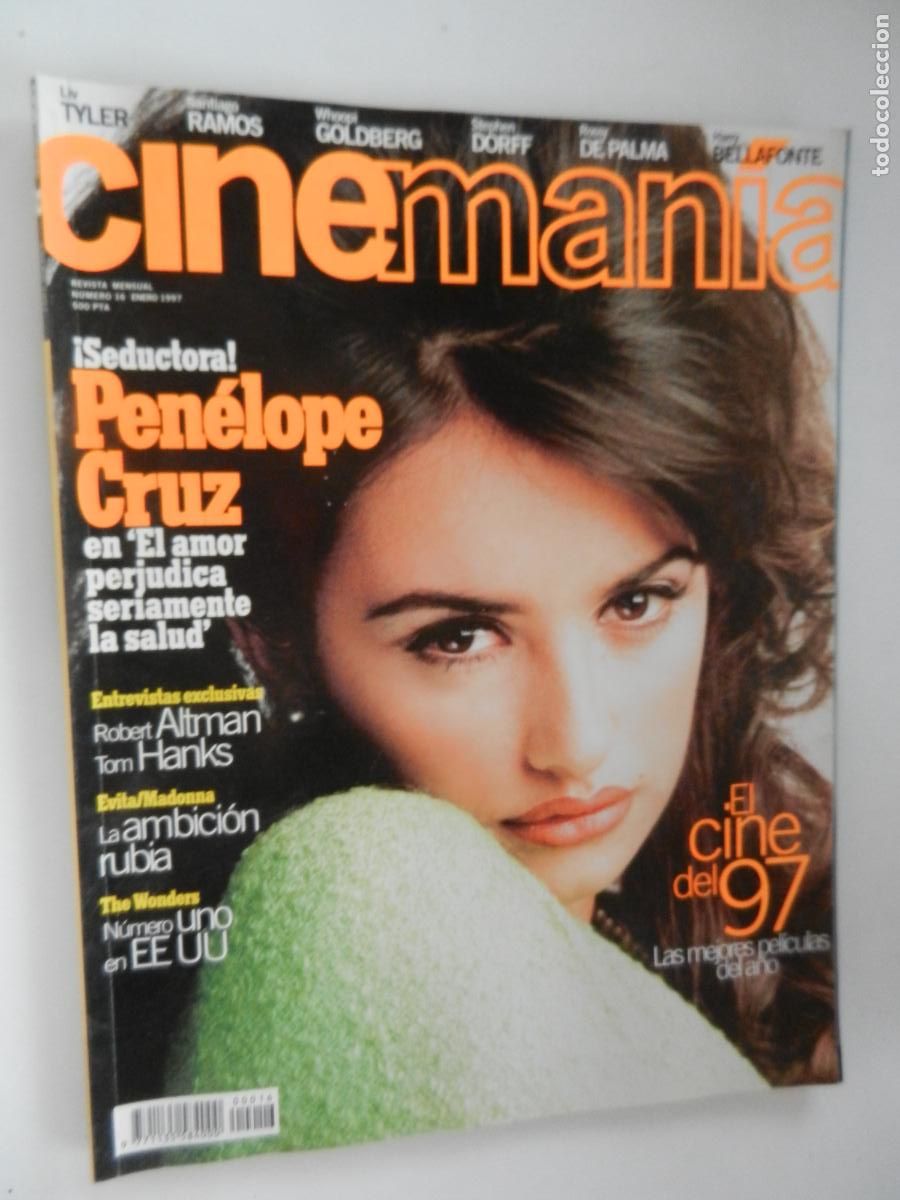 Cine: CINEMAN&Iacute;A REVISTA CINE N&ordm; 16 - ENERO 1997- PENELOPE CRUZ - ALTMAN . HANKS . LAS MEJORES DEL 97